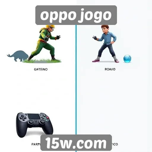 Comparativo entre Oppo jogo e outras plataformas de jogos
